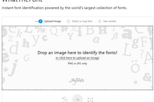 WhatTheFont! « MyFonts